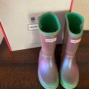 Little girls Hunter boots